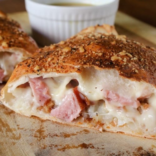 Ham & Cheese Calzone.