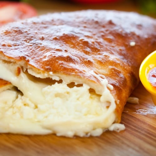 Cheese Calzone.