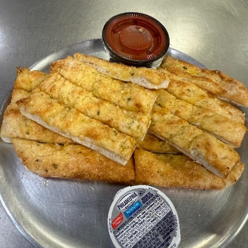 Garlic Breadsticks.